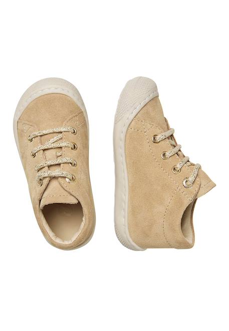Chaussures suède cocoon Beige clair+Blanc-vert d'eau+Bleu-+Citrouille+Gris tourterelle-+Gris-bleu- 4 - vertbaudet enfant 