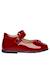 Ballerines en verni avec sangle ballet Bleu nuit-+Noir ivoire+Rouge foncé+Rouge foncé- 11 - vertbaudet enfant 