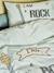 Parure housse de couette + taie d'oreiller enfant ROCK MUSIC, avec coton recyclé vert sauge 2 - vertbaudet enfant 