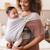 Porte-bébé hybride boba bliss gris Gris 1 - vertbaudet enfant 