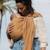 Porte-bébé boba ring sling en lin Marron 1 - vertbaudet enfant 