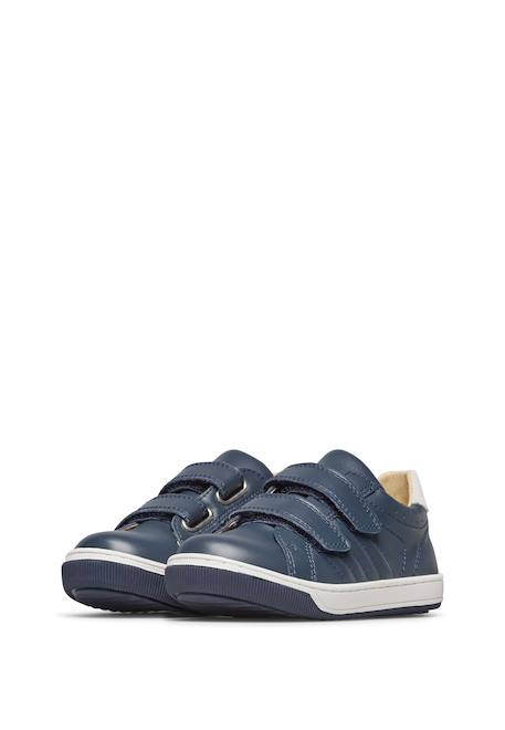 Chaussures en cuir et suède nume vl. Beige+Bleu+Marine 15 - vertbaudet enfant 