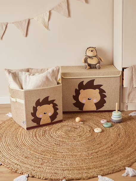 Boîte de rangement lion - coffre à jouets Âne+Baleine+Faon ella+Faons+Hérisson+Hérisson piksi+Lion 33 - vertbaudet enfant 
