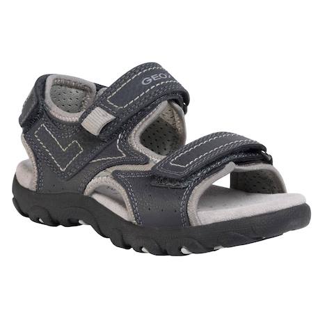 Sandales  velours  à scratch Brown avio+Navy grey+Navy red 5 - vertbaudet enfant 