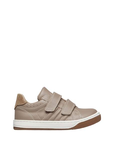 Chaussures en cuir et suède nume vl. Beige+Bleu+Marine 1 - vertbaudet enfant 