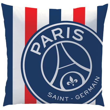 Coussin imprimé 100% polyester, psg rayures Bleu 1 - vertbaudet enfant 