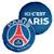 Coussin imprimé 100% polyester, psg équipe Bleu marine 3 - vertbaudet enfant 