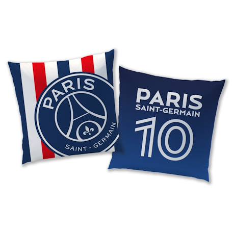 Coussin imprimé 100% polyester, psg rayures Bleu 3 - vertbaudet enfant 