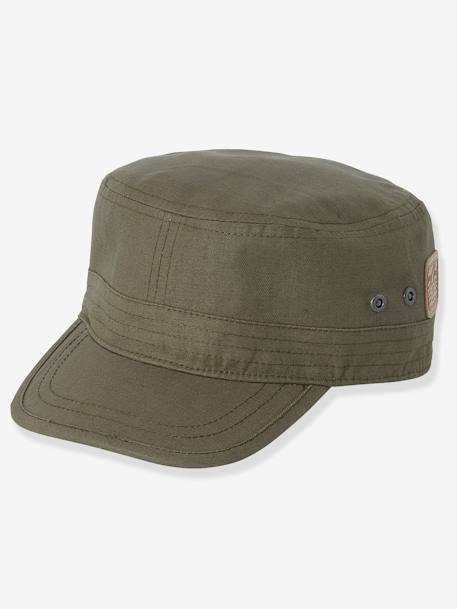 Casquette baroudeur garçon kaki 3 - vertbaudet enfant 