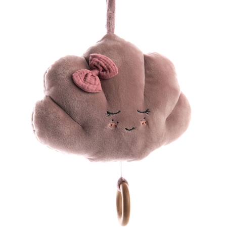 Peluche musicale Violet, rose, noir 1 - vertbaudet enfant 
