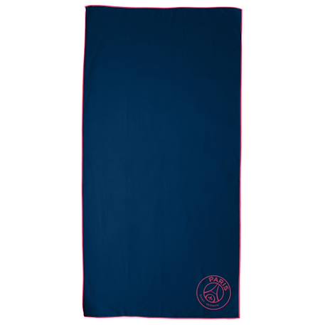 Serviette de bain et de plage en microfibre, psg neored Bleu nuit 1 - vertbaudet enfant 