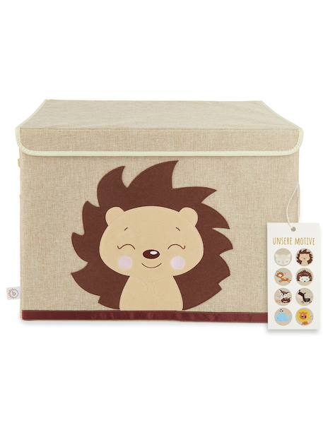 Boîte de rangement lion - coffre à jouets Âne+Baleine+Faon ella+Faons+Hérisson+Hérisson piksi+Lion 31 - vertbaudet enfant 