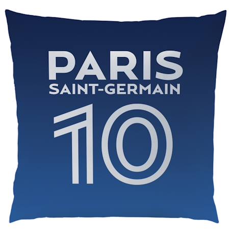 Coussin imprimé 100% polyester, psg rayures Bleu 2 - vertbaudet enfant 