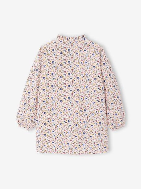 Tablier fille personnalisable à fleurs Lilibeth rose 2 - vertbaudet enfant 