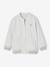 Sweat style teddy fille en molleton gris chiné+marine 2 - vertbaudet enfant 