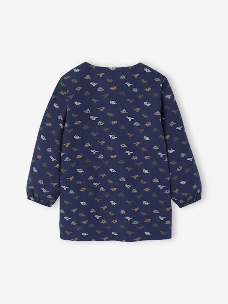 Tablier personnalisable dinosaures garçon indigo 2 - vertbaudet enfant 