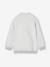 Sweat style teddy fille en molleton gris chiné+marine 3 - vertbaudet enfant 