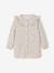 Tablier fille personnalisable à fleurs Bergamotte rose poudré 1 - vertbaudet enfant 