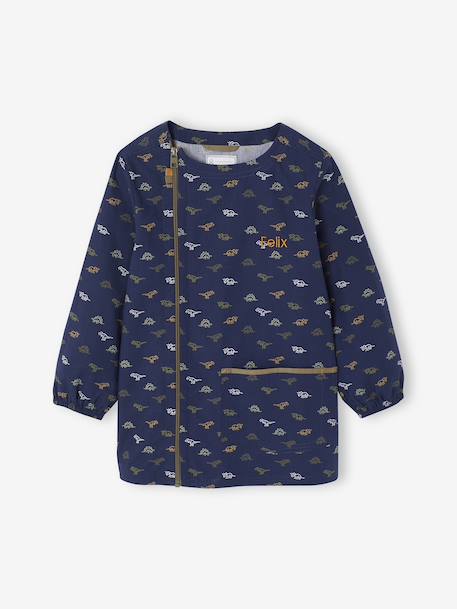 Tablier personnalisable dinosaures garçon indigo 4 - vertbaudet enfant 