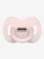 Sucette avec tétine symétrique SX Pro Colour Essence beige+bleu ciel+rose pâle+vert 10 - vertbaudet enfant 