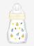 Biberon verre 170 ml Feel Good débit 1 beige+BLEU 1 - vertbaudet enfant 