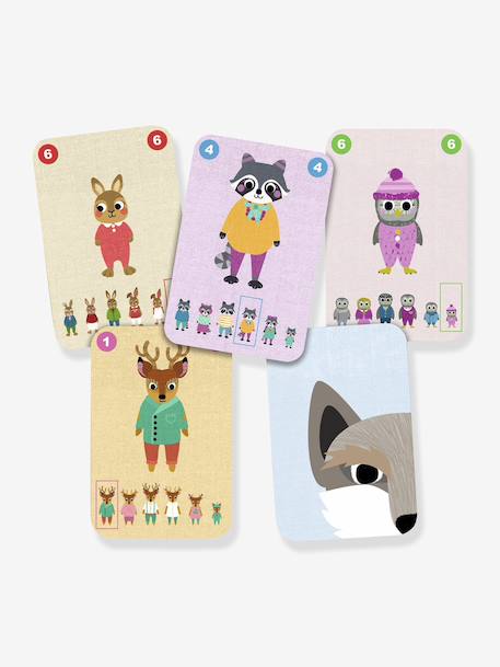 Jeu de cartes Familou bleu 2 - vertbaudet enfant 