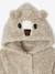Robe de chambre capuche ours garçon écru 2 - vertbaudet enfant 