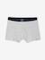 Lot 5 boxers unis garçon bleu 3 - vertbaudet enfant 