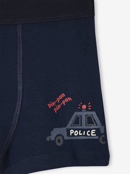 Lot de 5 boxers voiture garçon double stone 8 - vertbaudet enfant 