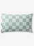 Parure housse de couette + taie d'oreiller enfant ROCK MUSIC, avec coton recyclé vert sauge 9 - vertbaudet enfant 