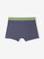 Lot 5 Boxers Garçon Dinosaures bleu ardoise 7 - vertbaudet enfant 
