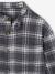 Chemise flanelle garçon manches longues carreaux gris 3 - vertbaudet enfant 