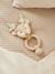 Hochet peluche faon ella, anneau dentition bois Faon+Faon ella+Singe 2 - vertbaudet enfant 