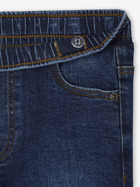 Lot 2 jeans garçon slim denim gris+double stone+stone 25 - vertbaudet enfant 