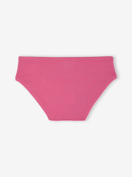Lot de 7 culottes assorties fille fuchsia 9 - vertbaudet enfant 