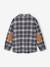 Chemise flanelle garçon manches longues carreaux gris 2 - vertbaudet enfant 