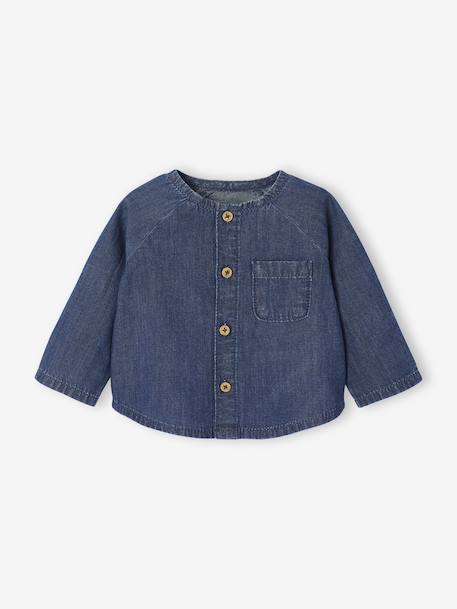Chemise naissance en denim stone 2 - vertbaudet enfant 