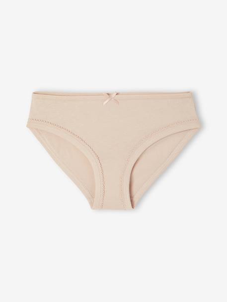 Lot de 7 culottes Coeurs Fille rose 2 - vertbaudet enfant 