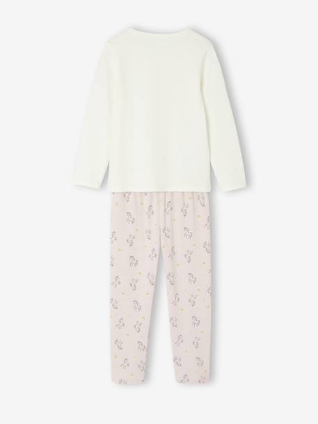 Lot de 3 pyjamas fille licornes écru 7 - vertbaudet enfant 