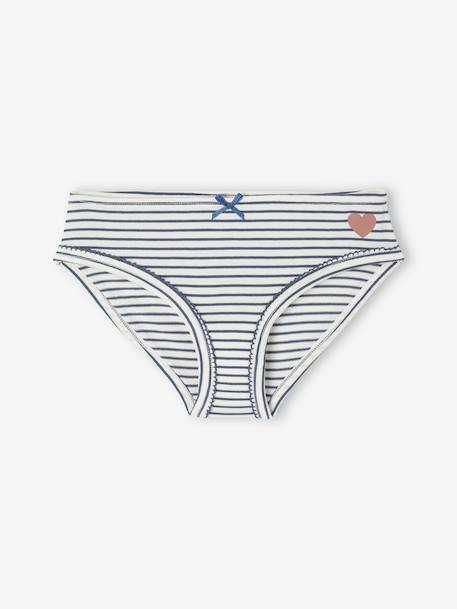 Lot de 7 culottes Coeurs Fille rose 6 - vertbaudet enfant 