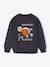 Sweat Planètes Sequins Garçon anthracite 3 - vertbaudet enfant 