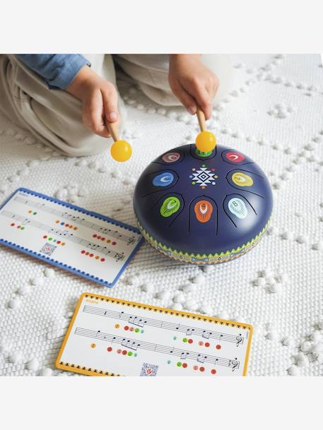Tambour Animambo rouge+violet 13 - vertbaudet enfant 