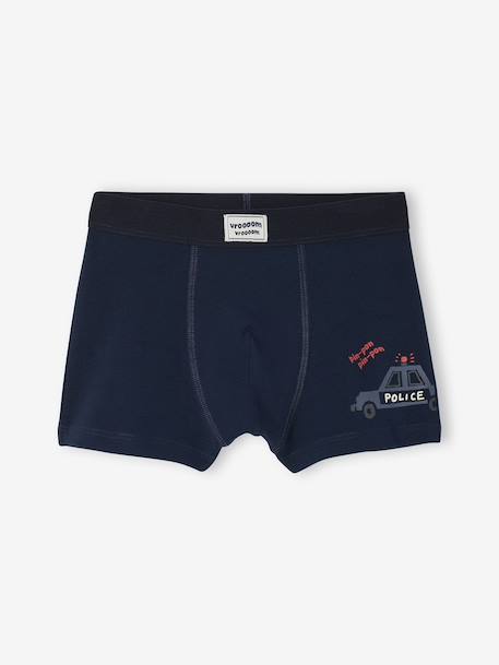 Lot de 5 boxers voiture garçon double stone 2 - vertbaudet enfant 