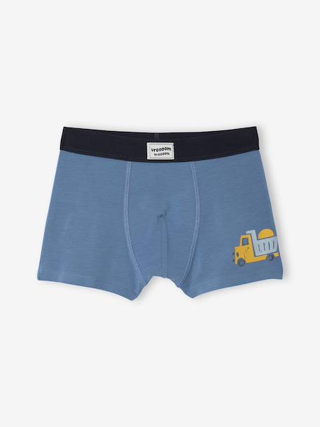 Lot de 5 boxers voiture garçon double stone 6 - vertbaudet enfant 