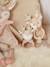 Hochet peluche faon ella, anneau dentition bois Faon+Faon ella+Singe 10 - vertbaudet enfant 