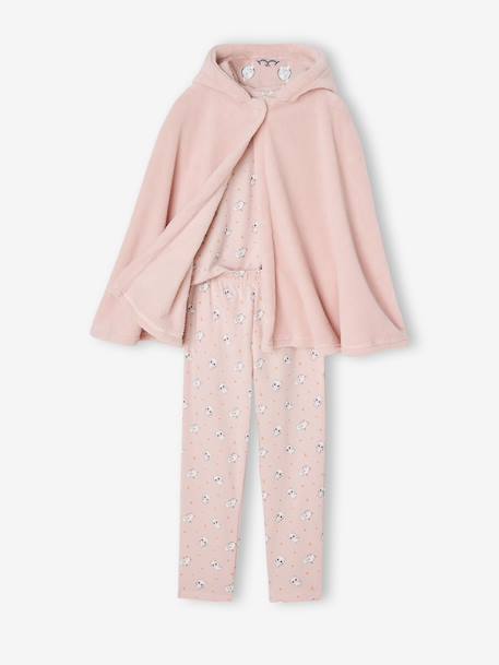 Pyjama déguisement fille Chat rose pâle 4 - vertbaudet enfant 