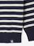 Pull Basics col rond manches longues garçon marine+rayé bleu 10 - vertbaudet enfant 