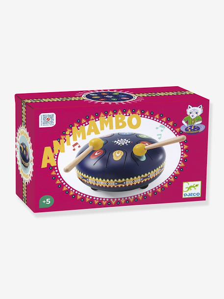 Tambour Animambo rouge+violet 8 - vertbaudet enfant 