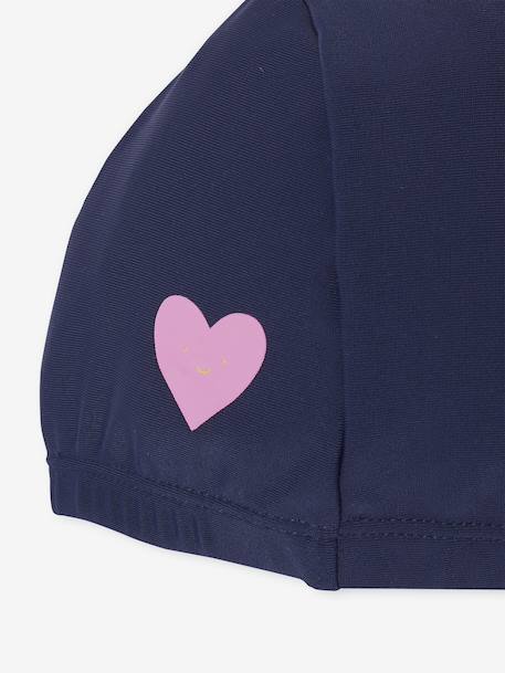 Ensemble de bain maillot 1 pièce + bonnet fille indigo 5 - vertbaudet enfant 