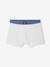 Lot 5 boxers unis garçon bleu 5 - vertbaudet enfant 